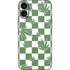 Marijuana Green Checkered iPhone 16 Plus Skin